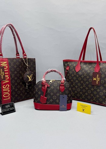 Kahverengi Louis Vuitton Deri Kadın Çantası - Görsel 5
