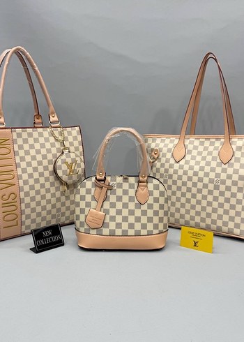 Kahverengi Louis Vuitton Deri Kadın Çantası - Görsel 6