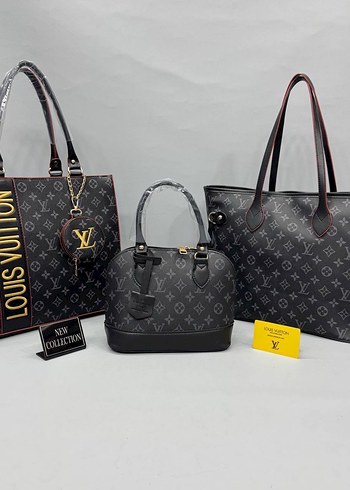 Kahverengi Louis Vuitton Deri Kadın Çantası - Görsel 2