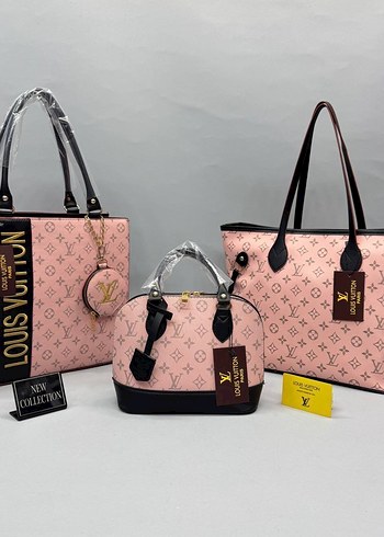 Kahverengi Louis Vuitton Deri Kadın Çantası - Görsel 10