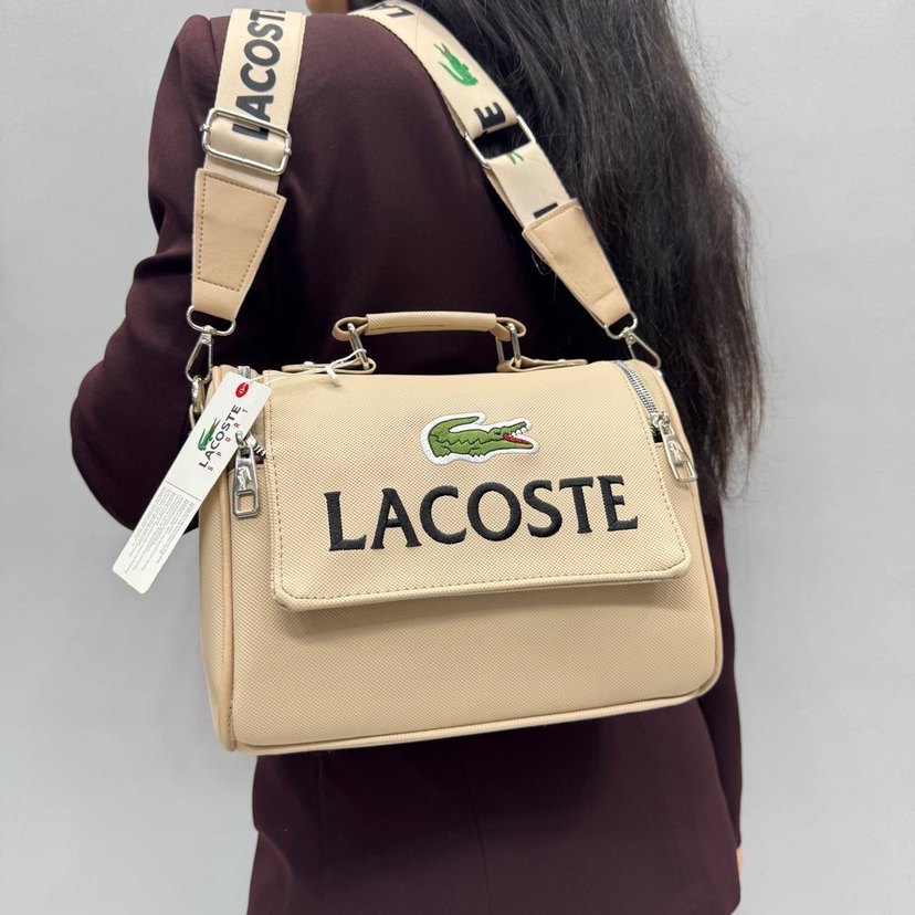 Lacoste Siyah Deri Kadın Çanta - Görsel 2