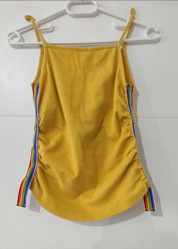 United Color of Benetton Sarı Askılı Tişört - Görsel 3