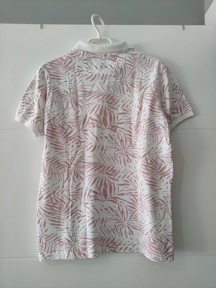 Polo Yaka Desenli Tişört - Görsel 2