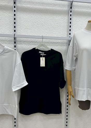 SUPREM PENYE DUBLE KOL YIRTMAÇLI OVERSİZE THİSRT - Görsel 2