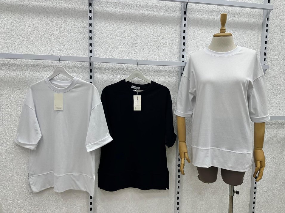 SUPREM PENYE DUBLE KOL YIRTMAÇLI OVERSİZE THİSRT - Görsel 2