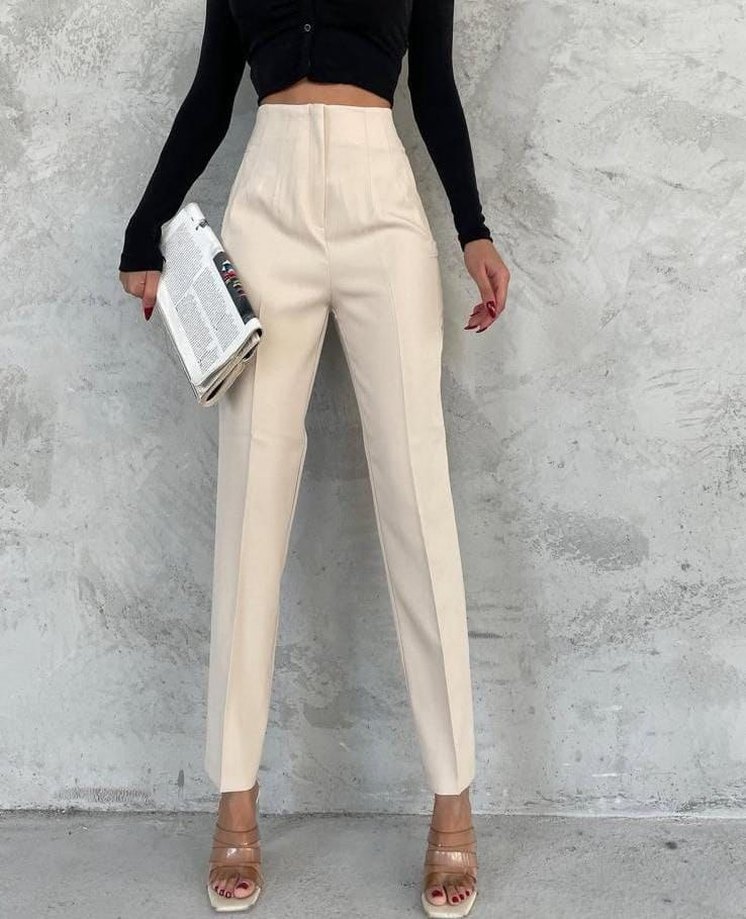 ZARA KUMAS PANTOLON - Görsel 2