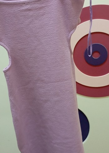 Mor mini elbise berskha - Görsel 2