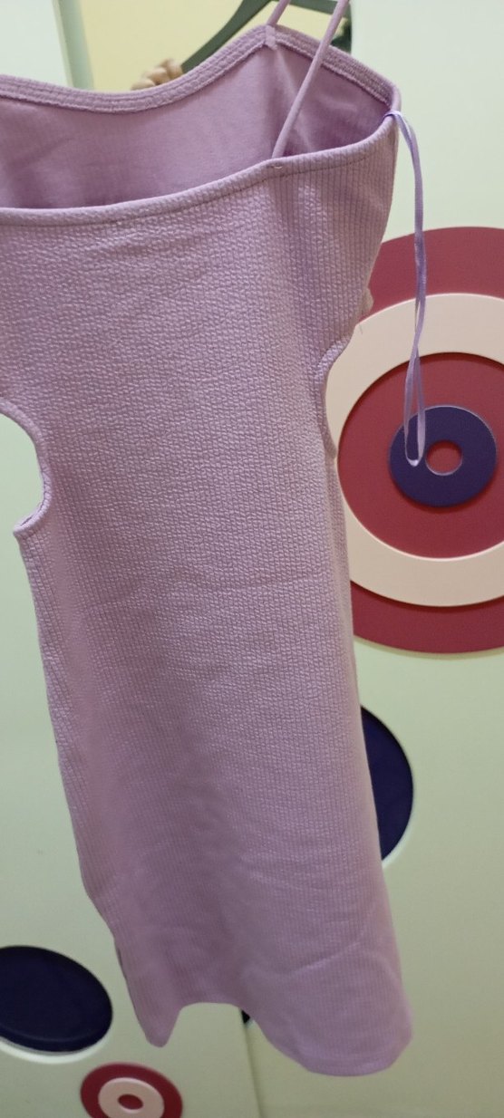 Mor mini elbise berskha - Görsel 2