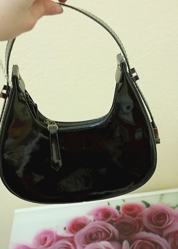 Siyah  rugan Kadın Çanta - Görsel 2