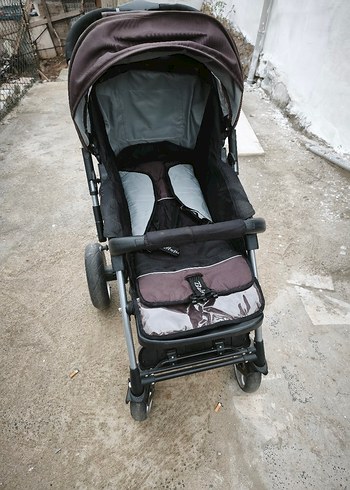 Babyhope marka Gri ve Kahverengi Bebek Arabası - Görsel 7