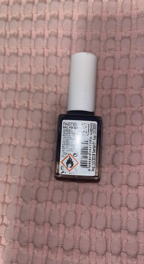 Pastel Koyu Mavi Oje - Görsel 2