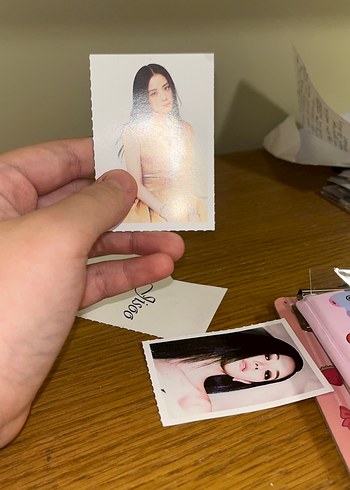 5li jissoBeyaz Fotoğraf Kartları - Görsel 6