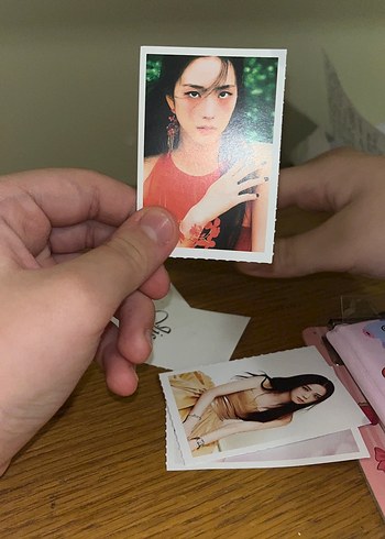 5li jissoBeyaz Fotoğraf Kartları - Görsel 7