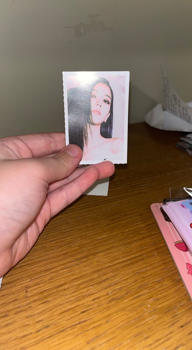 5li jissoBeyaz Fotoğraf Kartları - Görsel 5