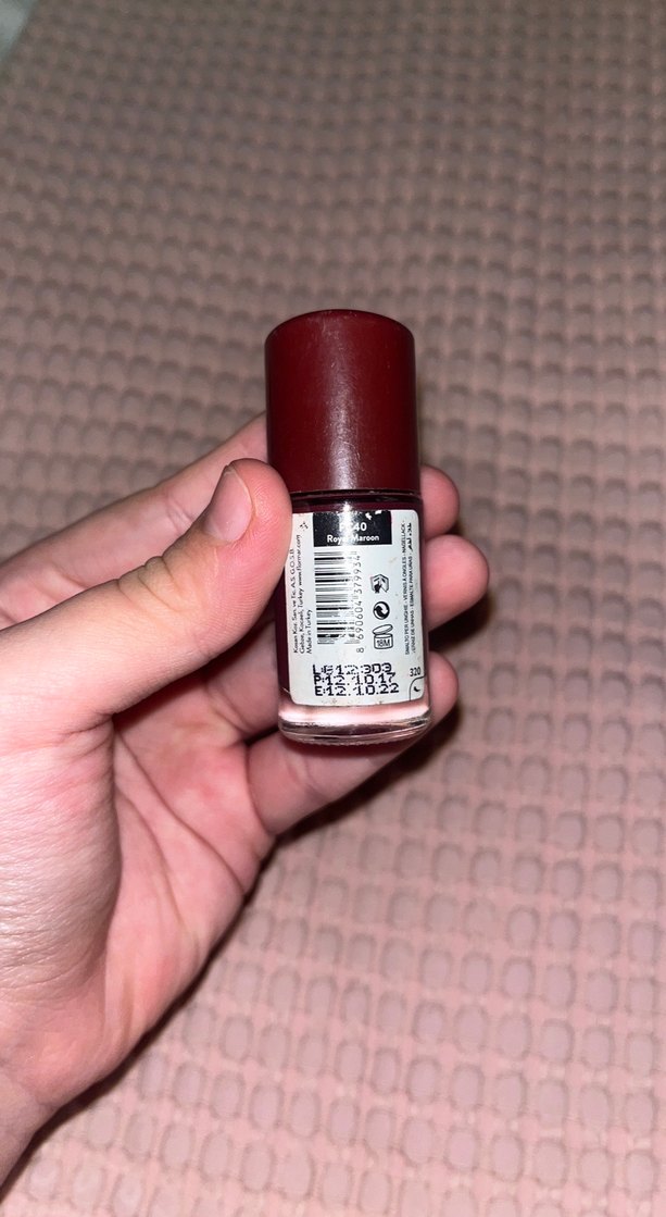 Flormar Bordo Oje - Görsel 3