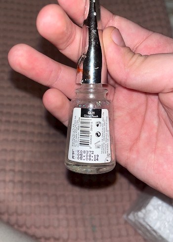 Flormar Parlak Gri Oje - Görsel 4