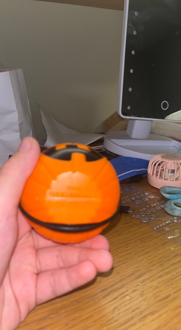 Renkli Turuncu Kabak Mumluk - Görsel 4