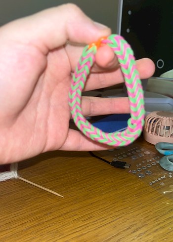 Renkli Elastik Kadın Bileklik - Görsel 6