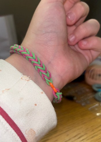 Renkli Elastik Kadın Bileklik - Görsel 3