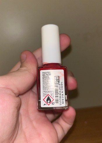 Pastel Kırmızı Oje - Görsel 3