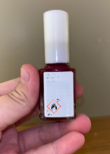 Pastel Kırmızı Oje - Görsel 2