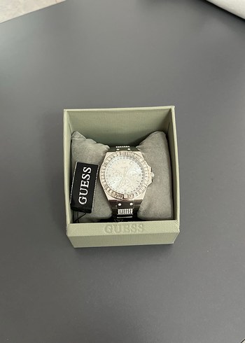 Guess Orijinal Gümüş Kadın Kemerli Saat - Görsel 2