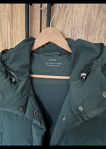 Puflu Siyah Kadın Midi Kış Ceketi - Görsel 5