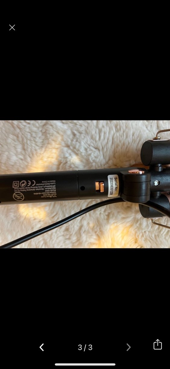 Bej Renk Üçlü Saç Maşası - Görsel 3