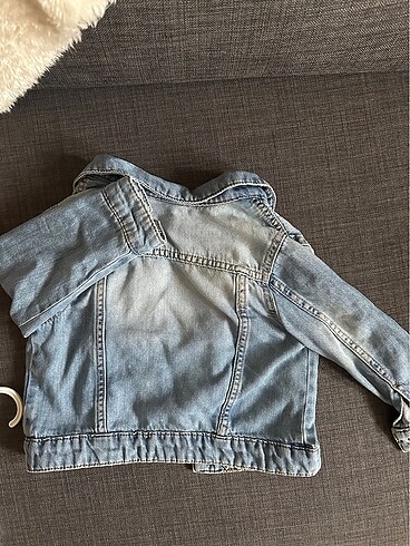 12-18 Ay Beden mavi Renk H&M kot ceket