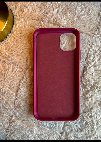 APPLE İphone 11 Bordo Telefon Kılıfı - Görsel 2