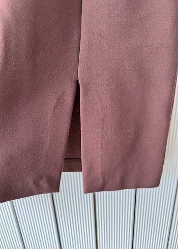 Kahverengi M beden Mini Etek - Görsel 2