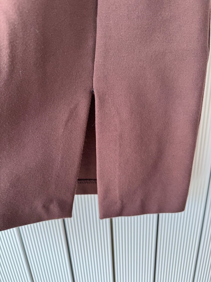 Kahverengi M beden Mini Etek - Görsel 2