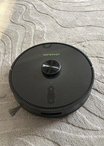 Siyah Alfreed Laser Robot Süpürge - Görsel 3