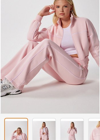 Pembe takım . Pembe alt üst takım - Görsel 2