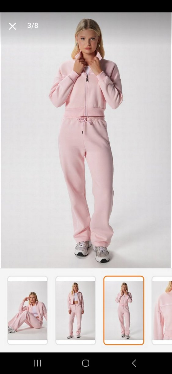 Pembe takım . Pembe alt üst takım - Görsel 4