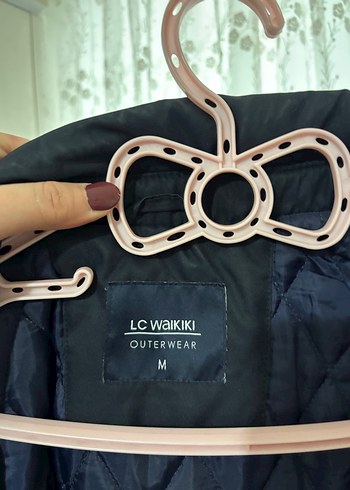 Lacivert Fermuarlı Kaban - Görsel 3