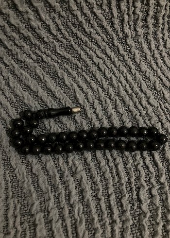 Siyah Gotik Erkek Tespih - Görsel 3