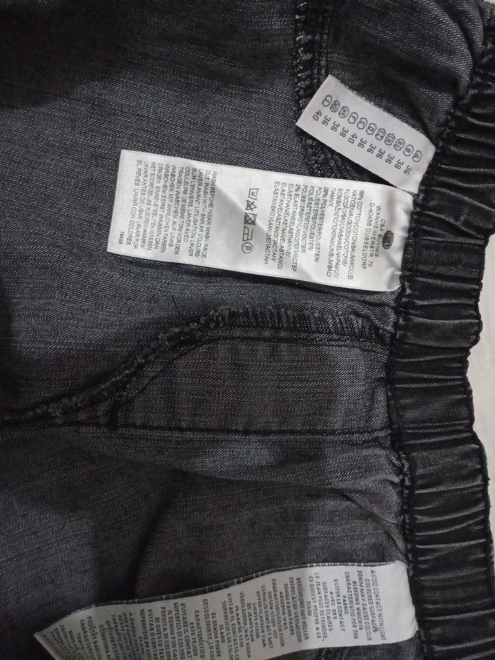 Siyah Erkek Normal Kesim Denim Pantolon - Görsel 3