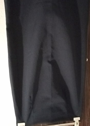 LacivertUzun Kollu Fırfırlı Bluz - Görsel 2