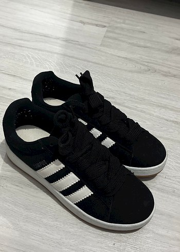 Siyah Beyaz Çizgili Kadın Spor Ayakkabı - Görsel 8