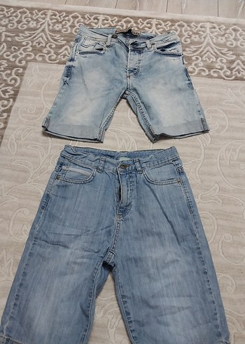 Erkek Çocuk Mavi Denim Şort