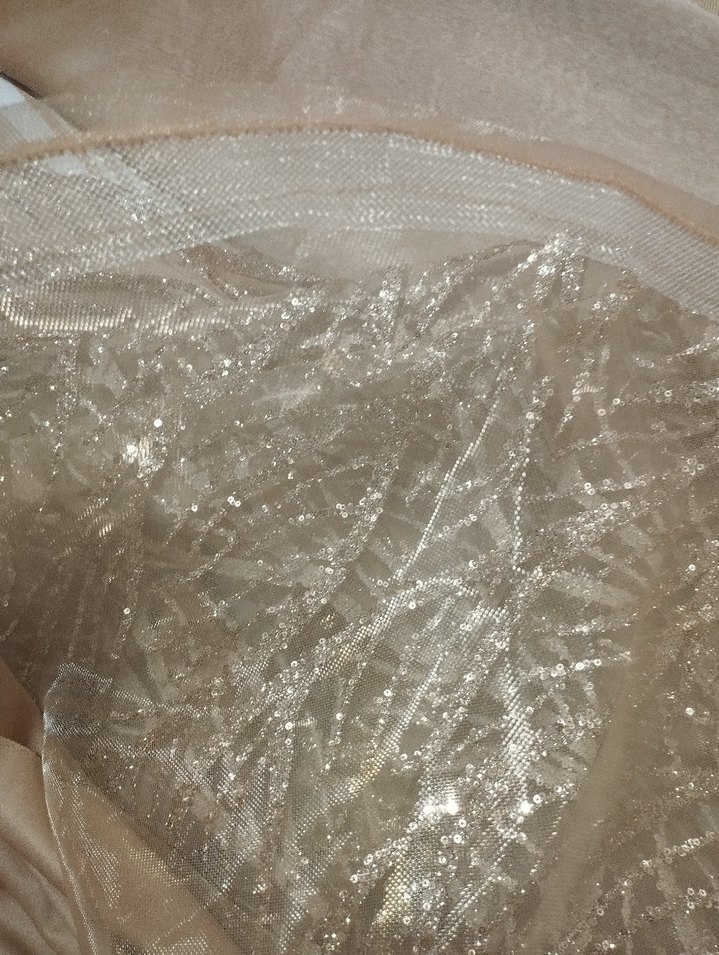 gold prenses kol Abiye Elbise - Görsel 5