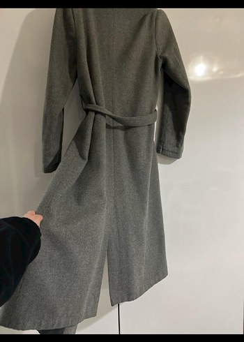 Kemerli Antrasit Uzun Kaban - Görsel 3