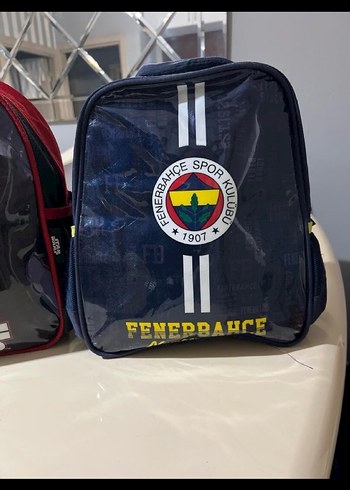 Kırmızı Siyah Çocuk Okul Çantası - Görsel 4