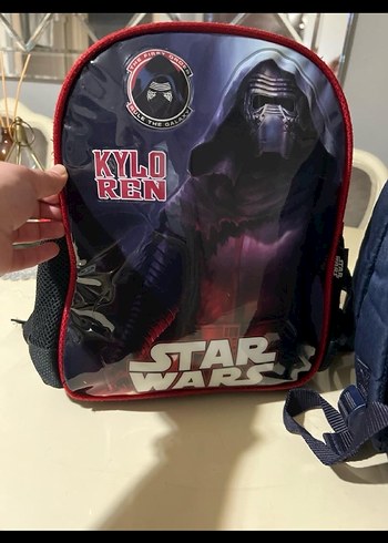 Kırmızı Siyah Çocuk Okul Çantası - Görsel 2