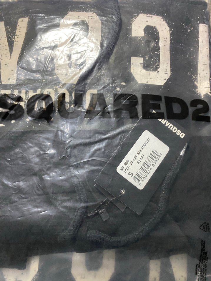 DSQUARED2 Siyah Kadın Sweatshirt - Görsel 3