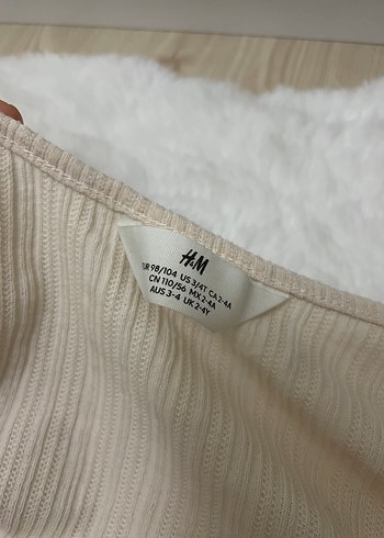 Kız Çocuk Bej bluz hırka takım - Görsel 4