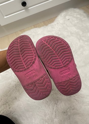 Kız Çocuk Pembe crocs terlik - Görsel 4