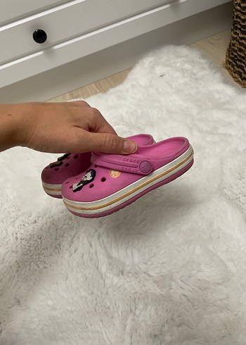 Kız Çocuk Pembe crocs terlik - Görsel 2