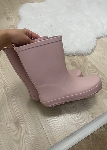 Pembe yağmurluk Lastik Çizme - Görsel 4